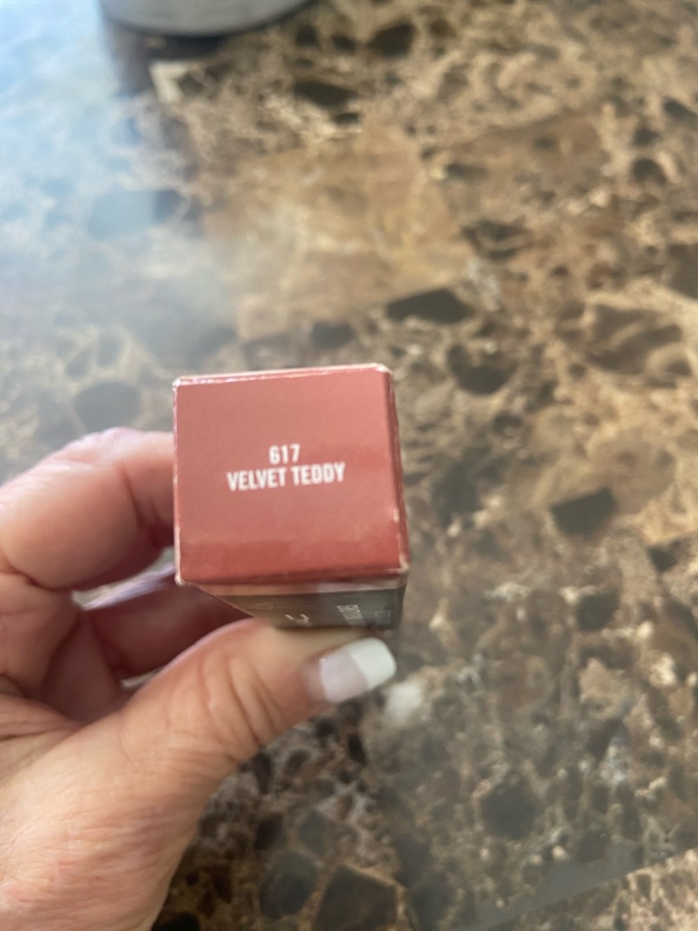 MAC Cosmetics Matte Lipstick in Velvet Teddy iconic shade never used